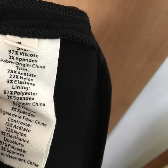 L’AGENCE Sleeveless Dress Black Size 4 - Picture 8 of 8